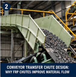 Read more about the article Conveyor Transfer Chute Design: Why FRP Chutes Improve Material Flow