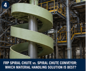 Read more about the article FRP Spiral Chute vs. Spiral Chute Conveyor: Which Material Handling Solution Is Best?