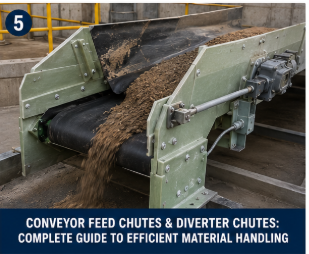 Read more about the article Conveyor Feed Chutes & Diverter Chutes: Complete Guide to Efficient Material Handling